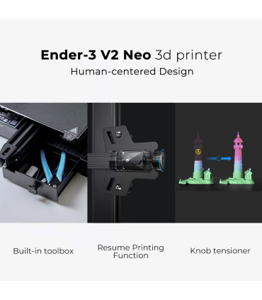پرینتر سه بعدی کریلیتی مدل Ender 3 V2 Neo برند Creality