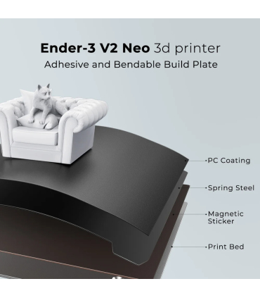 پرینتر سه بعدی کریلیتی مدل Ender 3 V2 Neo برند Creality