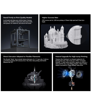 پرینتر سه بعدی کریلیتی مدل Ender-5 S1 برند Creality