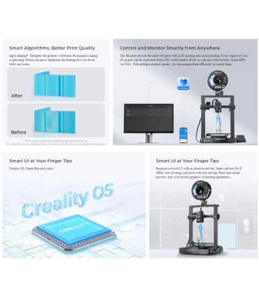 پرینتر سه بعدی کریلیتی مدل Ender 3 V3 KE برند Creality