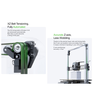 پرینتر سه بعدی کریلیتی مدل Ender 3 V3 برند Creality
