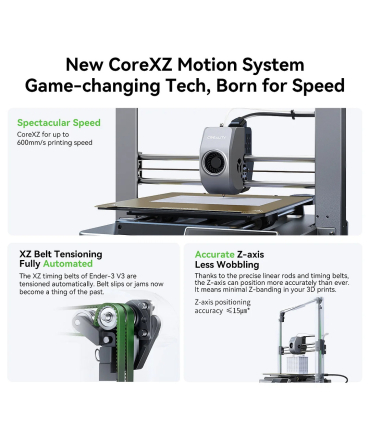 پرینتر سه بعدی کریلیتی مدل Ender 3 V3 برند Creality