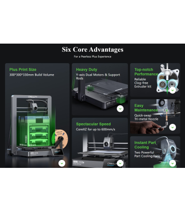 پرینتر سه بعدی کریلیتی مدل Ender 3 V3 Plus برند Creality
