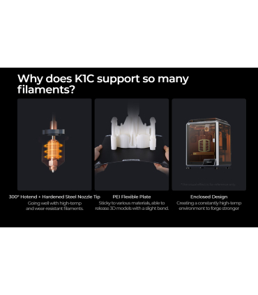 پرینتر سه بعدی کریلیتی مدل  K1C برند Creality