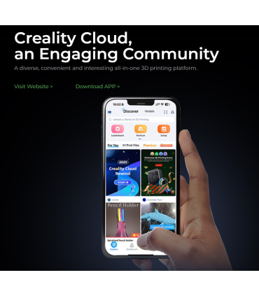 پرینتر سه بعدی کریلیتی مدل  K1C برند Creality