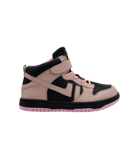 کفش کتانی ساقدار تیوکید طرح ایرجوردن صورتی Tiyookid Air Jordan Shoe 12651