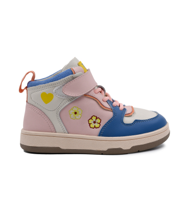 کتانی ساق بلند دخترانه تیوکید طرح ایرجوردن Tiyookid high-top sneakers with Air Jordan