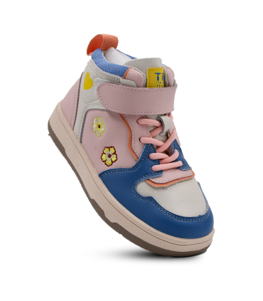 کتانی ساق بلند دخترانه تیوکید طرح ایرجوردن Tiyookid high-top sneakers with Air Jordan
