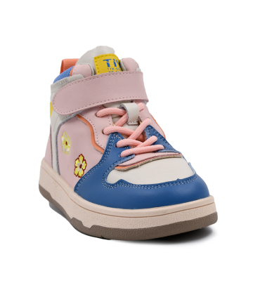کتانی ساق بلند دخترانه تیوکید طرح ایرجوردن Tiyookid high-top sneakers with Air Jordan