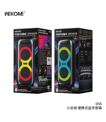 اسپیکر بلوتوثی ویکام 10 واتی مدل D56 برند wekome