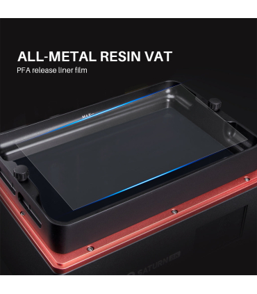 مخزن رزین پرینتر سه بعدی الگو مدل Metal Resin Tank for Saturn 8K برند Elegoo