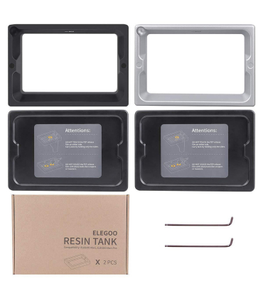 مخزن رزین پرینتر سه بعدی الگو مدل Metal Resin Tank for Mars & Mars 2 Series (2 Pcs) برند Elegoo