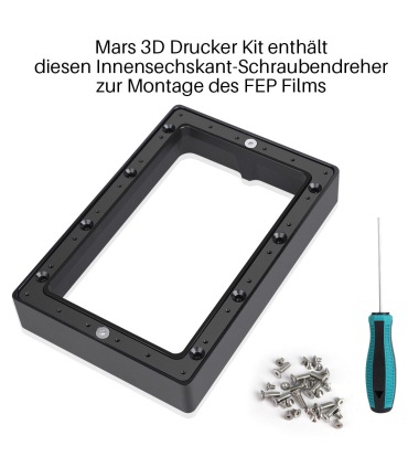 مخزن رزین پرینتر سه بعدی الگو مدل Metal Resin Tank for Mars & Mars 2 Series (2 Pcs) برند Elegoo