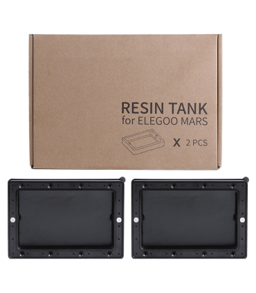 مخزن رزین پرینتر سه بعدی الگو مدل Metal Resin Tank for Mars & Mars 2 Series (2 Pcs) برند Elegoo
