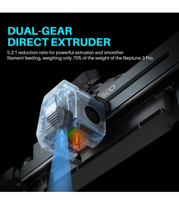 کیت کامل اکسترودر پرینتر سه بعدی الگو مدل Assembled Extruder Kit for Neptune 4 Pro برند Elegoo