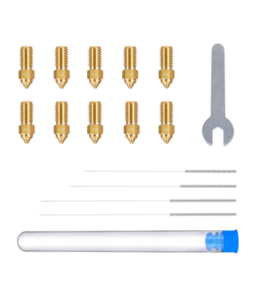 کیت نازل پرینتر سه بعدی سری سایز الگو مدل Multi-Size Brass Nozzle Kit for Neptune 4- 4 Pro برند Elegoo