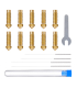 کیت نازل پرینتر سه بعدی سری سایز الگو مدل Multi-Size Brass Nozzle Kit for Neptune 4 Plus- 4 Max برند Elegoo