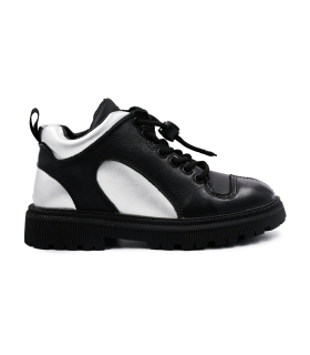 کفش کتانی چرم تیوکید ساقدار Tiyookid sneakers with ankle boots