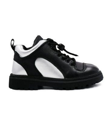 کفش کتانی چرم تیوکید ساقدار Tiyookid sneakers with ankle boots