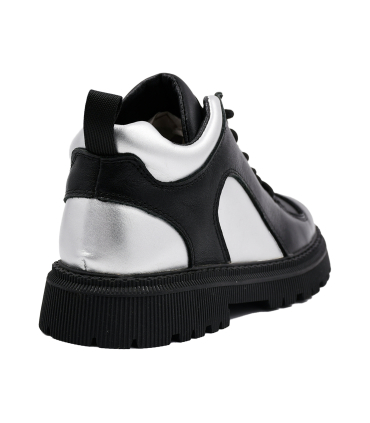کفش کتانی چرم تیوکید ساقدار Tiyookid sneakers with ankle boots