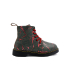 نیم بوت چرم مشکی نومینو زیپی Nominoo leather ankle boots