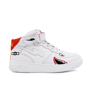 کفش ساقدار کتانی تیوکید Tiyookid Leather Sneakers