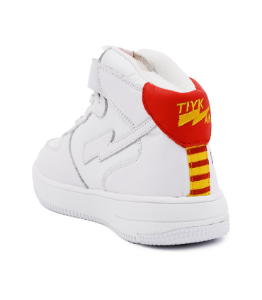 کفش ساقدار کتانی تیوکید Tiyookid Leather Sneakers