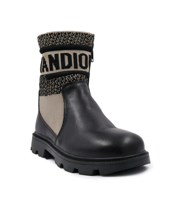 بوت تیوکید مدل دیور چرمی Tiyookid Dior Leather Ankle Boots