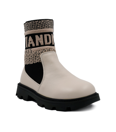 بوت چرمی تیوکید مدل دیور Tiyookid Dior Leather Ankle Boots
