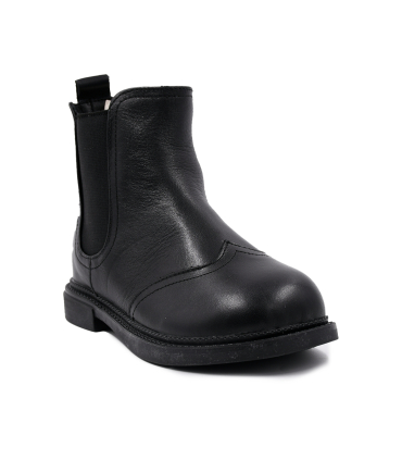 نیم بوت چرم تیوکید چانکی Tiyookid Chunky Leather Ankle Boots