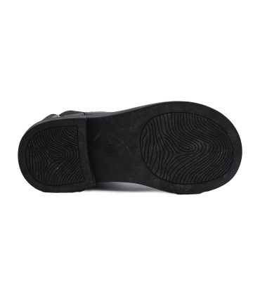 نیم بوت چرم تیوکید چانکی Tiyookid Chunky Leather Ankle Boots
