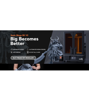 پرینتر سه بعدی فروزن مدل  Sonic Mega 8k v2 برند Phrozen