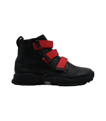 نیم بوت چرم تیوکید چسبی بندی Tiyookid Leather Ankle Boots