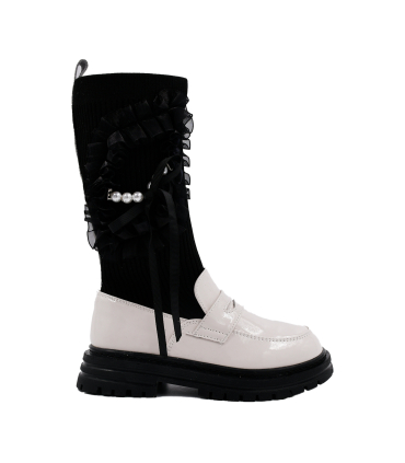 بوت دخترانه تیوکید ساق بافت Tiyookid Girl's Boots Beg Beave