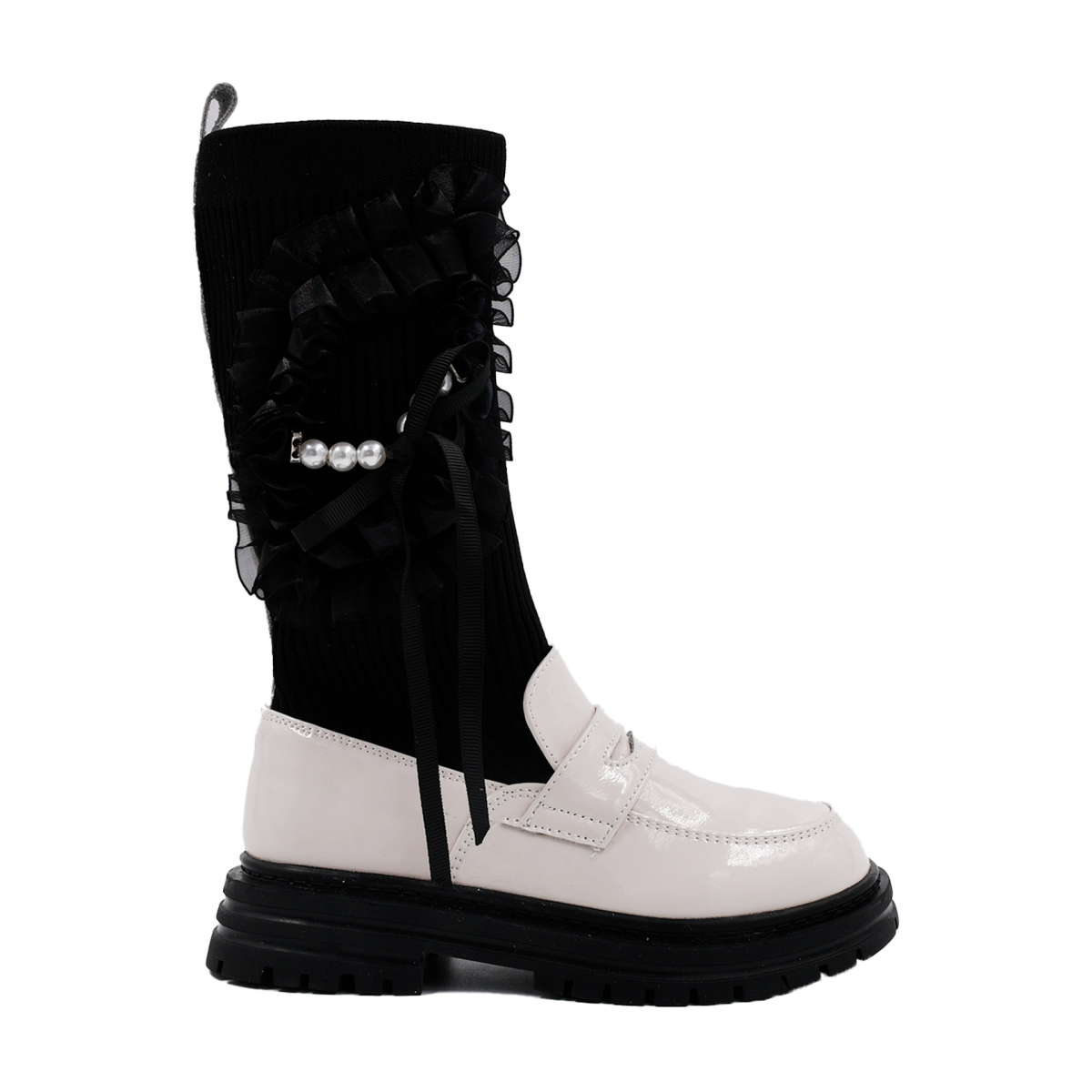 بوت دخترانه تیوکید ساق بافت Tiyookid Girl's Boots Beg Beave