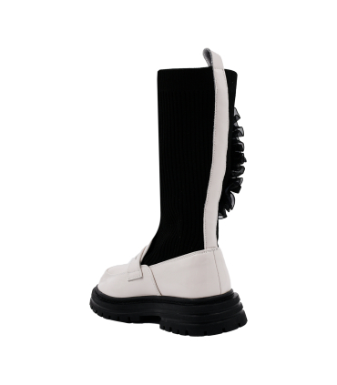 بوت دخترانه تیوکید ساق بافت Tiyookid Girl's Boots Beg Beave