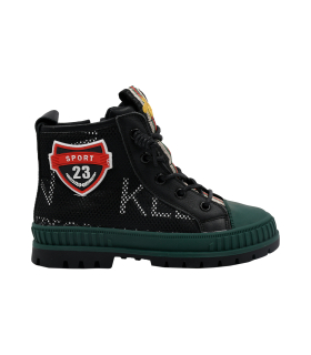نیم بوت سبز چرمی نومینو Nominoo leather green ankle boots