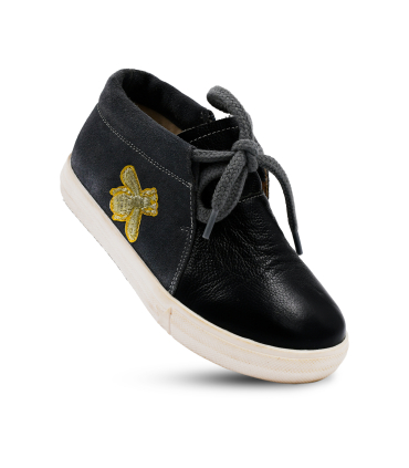 کفش مشکی  بچه گانه تیوکید زیپی Tiyookid Children's shoes 