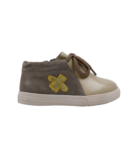 کفش قهوه ای  بچه گانه تیوکید زیپی Tiyookid Children's shoes