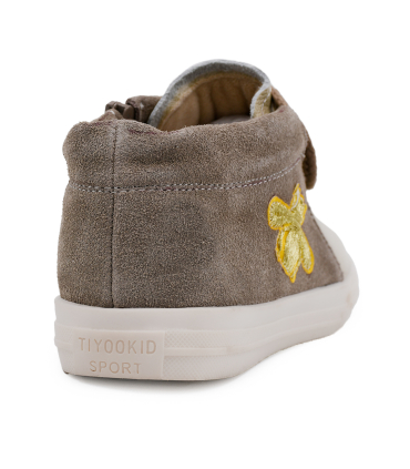 کفش قهوه ای  بچه گانه تیوکید زیپی Tiyookid Children's shoes