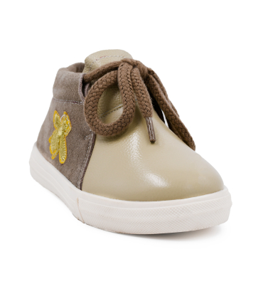 کفش قهوه ای  بچه گانه تیوکید زیپی Tiyookid Children's shoes