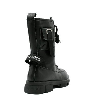 بوت چرم دخترانه تیوکید زیپیTiyookid Girl's leather boots 
