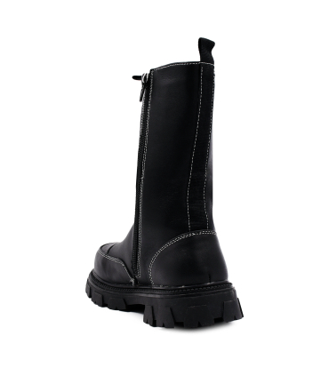 بوت دخترانه چرم تیوکید Tiyookid leather girl's boots