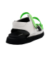 صندل بچه گانه سبز نومینو زیگزاگی Nominoo green zigzag sandal