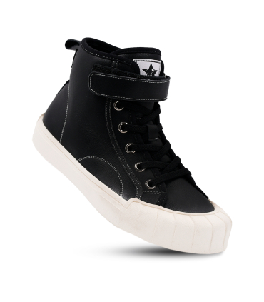 نیم بوت تیوکید طرح ستاره ساق بلند Tiyookid leather ankle