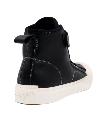 نیم بوت تیوکید طرح ستاره ساق بلند Tiyookid leather ankle