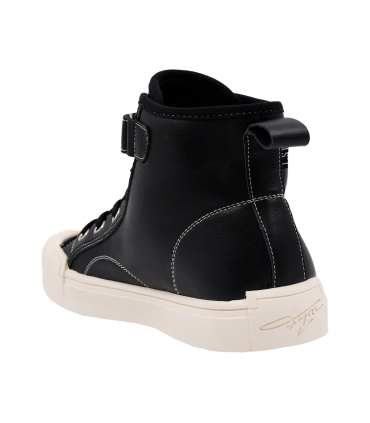 نیم بوت تیوکید طرح ستاره ساق بلند Tiyookid leather ankle