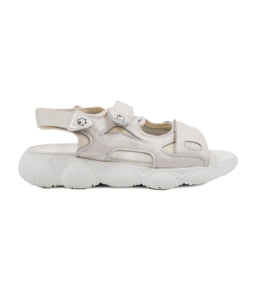 صندل کرمی نومینو مدل طبیعت گردی Nominoo cream color sandal