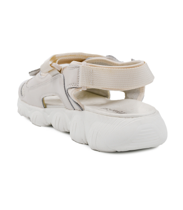 صندل کرمی نومینو مدل طبیعت گردی Nominoo cream color sandal