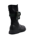 بوت چرم مشکی نومینو مدل جیب بغل Nominoo leather boots 